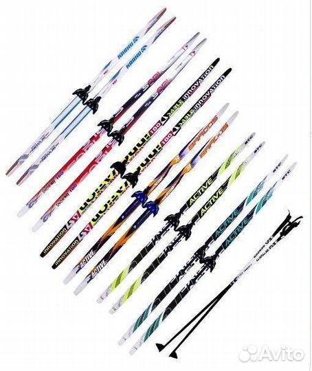 Лыжи беговые комплект