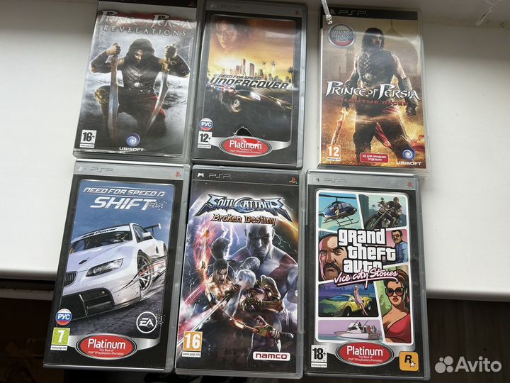 Игры на sony PSP