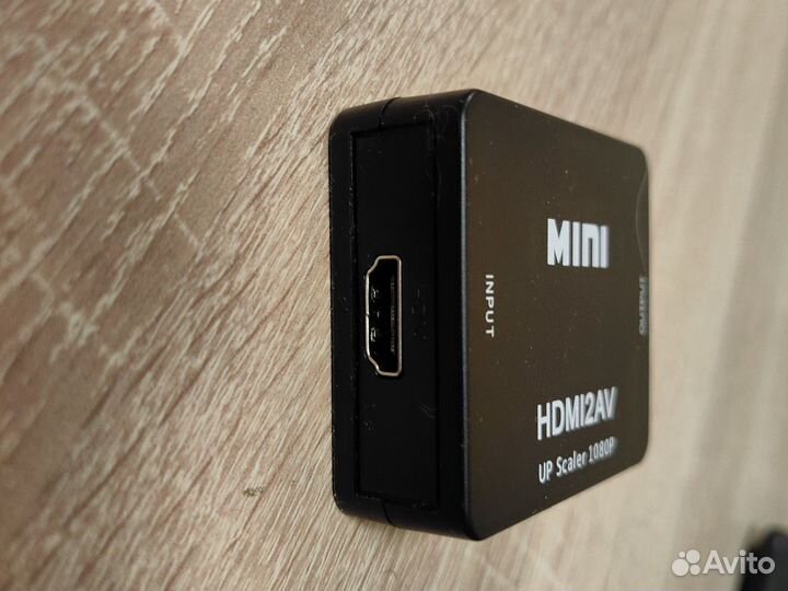 Переходник Hdmi на AV (hdmi2AV UP Scaler 1080P)