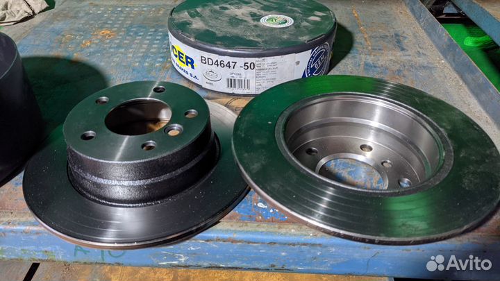 Тормозные диски задние 2 шт BMW 1 (E81, E87)