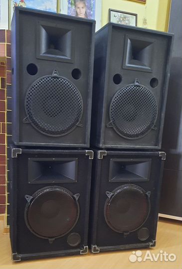 Колонки Pro-YBF 2000W 4шт D12