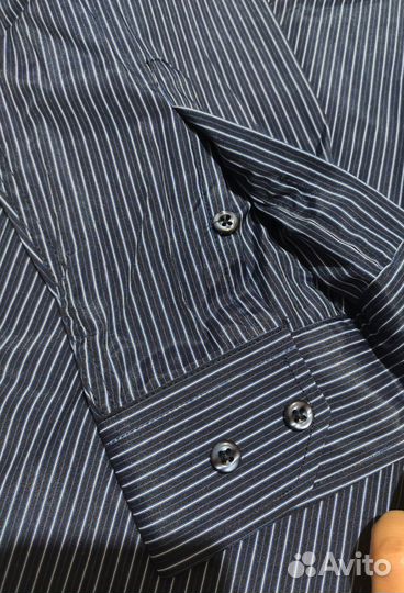 Рубашка мужская классическая с длинным рукавом,бол