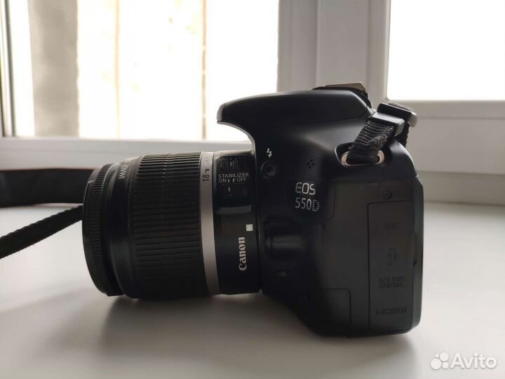 Зеркальный фотоаппарат canon eos 550d