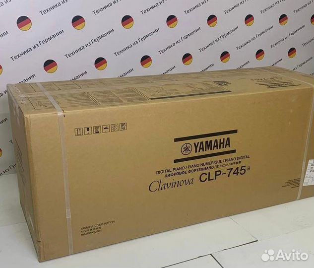 Пианино Yamaha CLP-745WH/WA/B