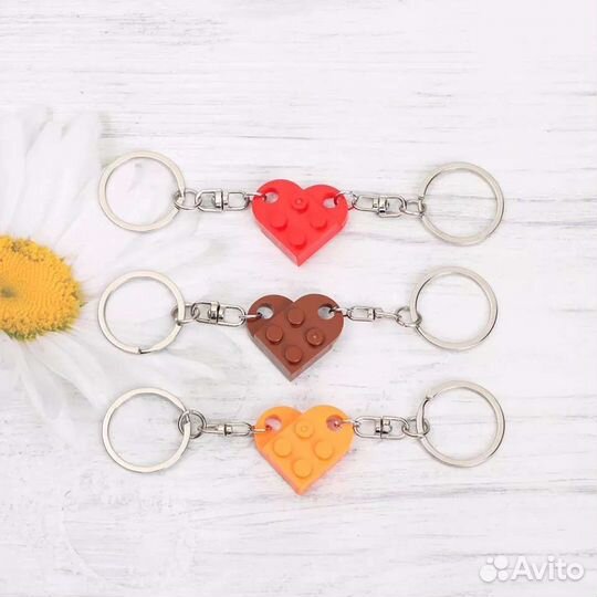 Брелок сердце на двоих