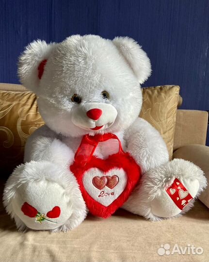 Большая мягкая говорящая игрушка медведь