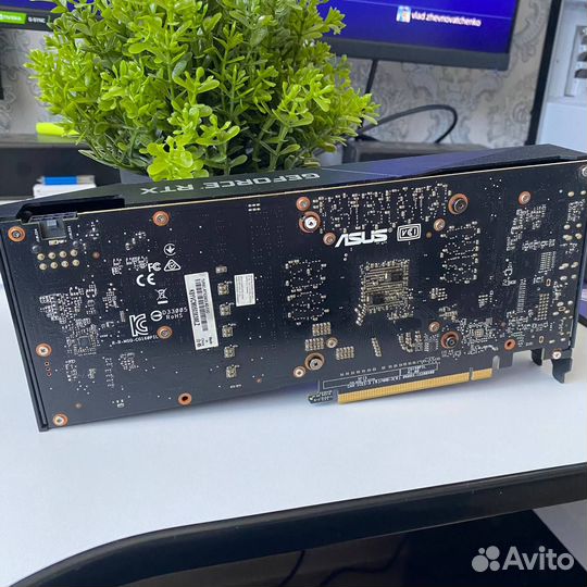 Видеокарта asus RTX 2060 super EVO
