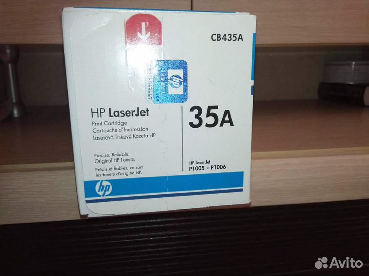 Картридж для HP св435A оригинал