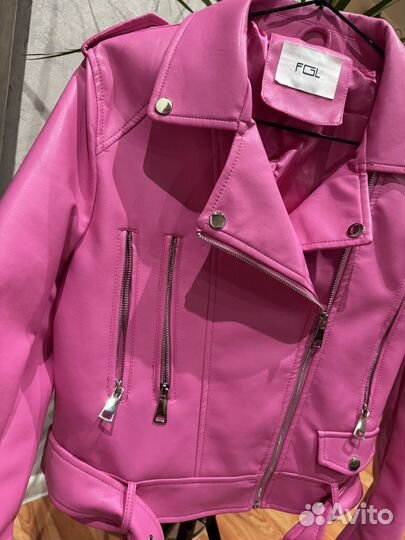 Куртка кожаная женская