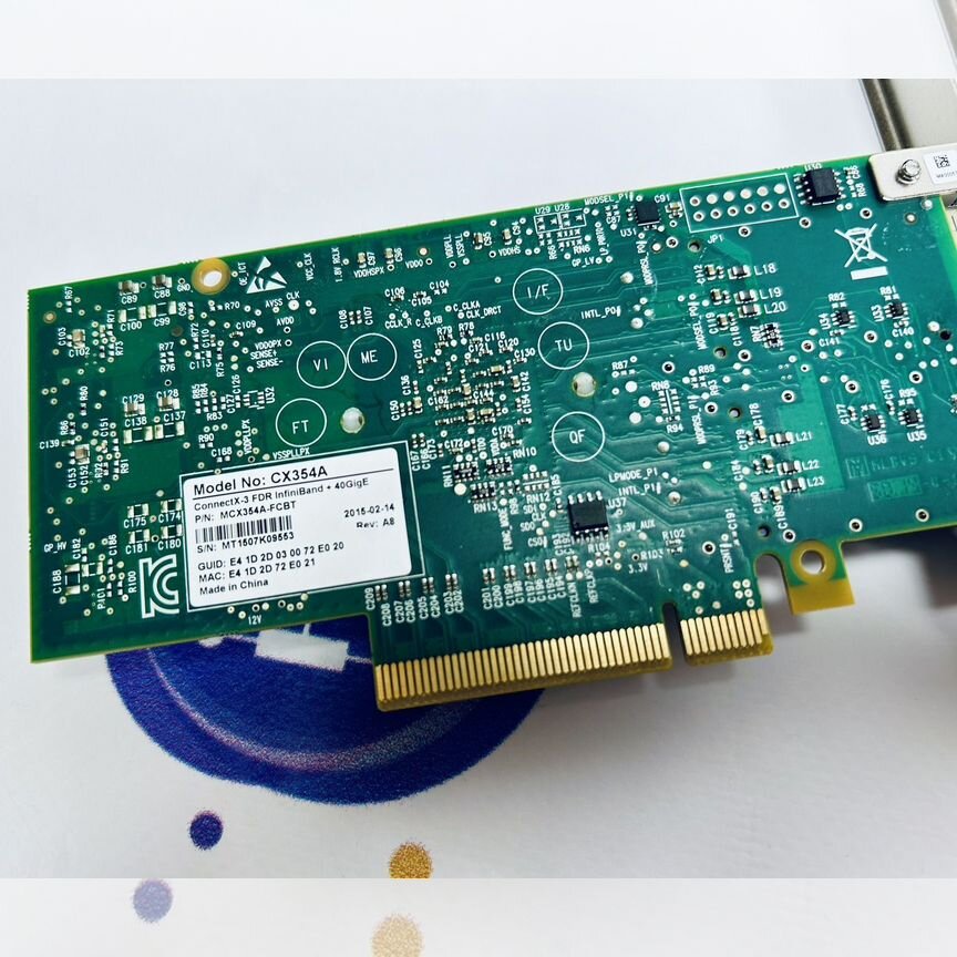 [PCI-E] Сетевая Карта Mellanox Cx354a Mcx354a Pci-E