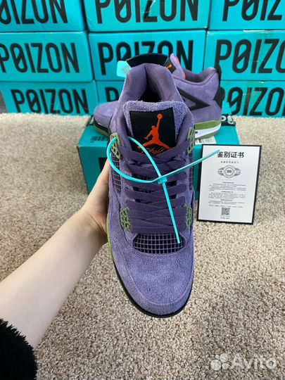 Nike Air Jordan 4 Retro Canyon Purple Оригинал