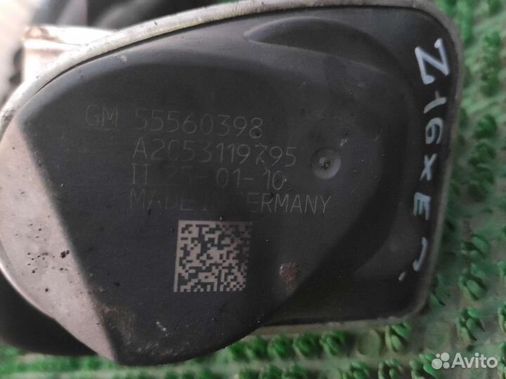 Дроссельная заслонка Opel Astra H z16xer