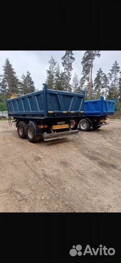 Прицеп самосвальный Meiller MZDA 18/21, 2008