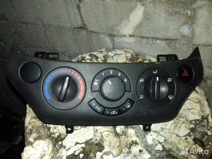Блок управления печкой шевроле авео