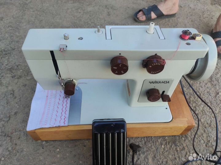 Швейная машинка чайка 143А-43