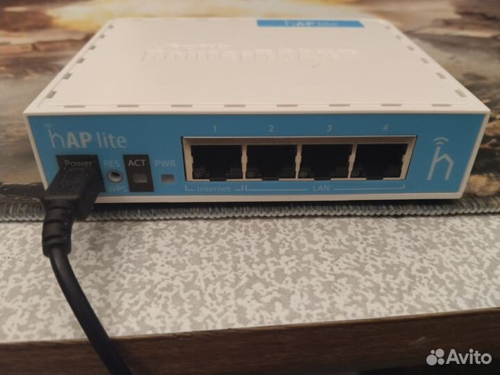 Роутер mikrotik hap ac lite