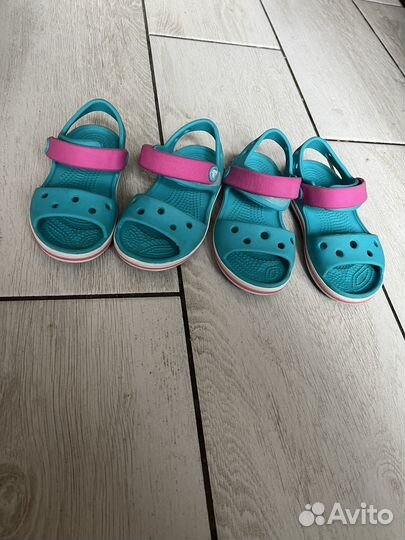 Сандали crocs для двойни С7 С8