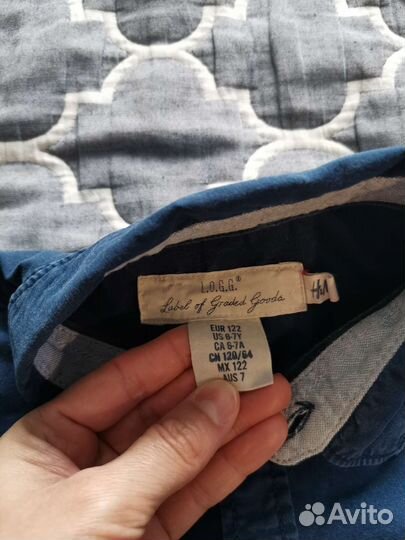 Рубашка H&M 122