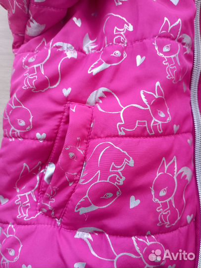 Куртка для девочки 80