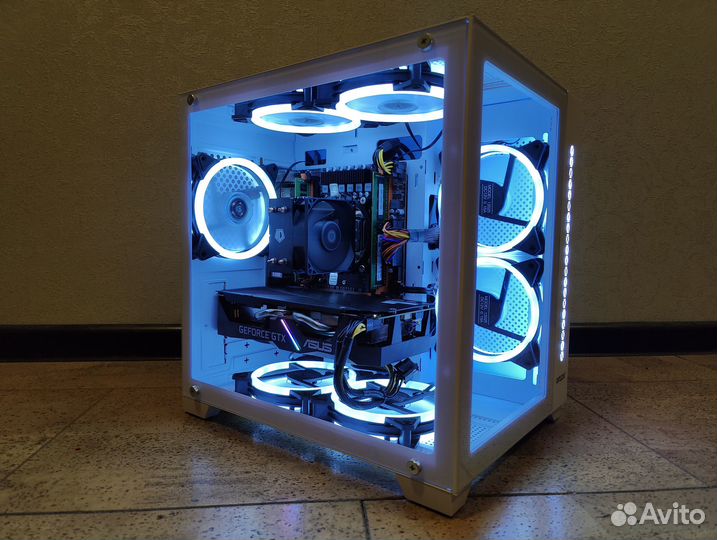 Игровой пк intel, gtx 1660super, 16gb ddr4
