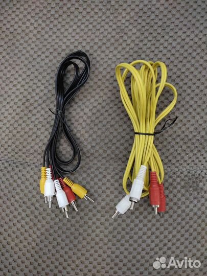 Кабель тюльпан и кабель соединительный