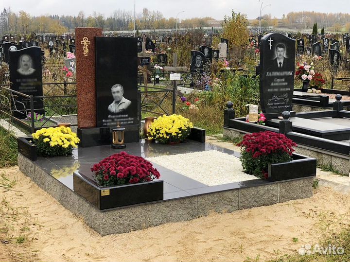 Благоустройство могил, захоронений под ключ