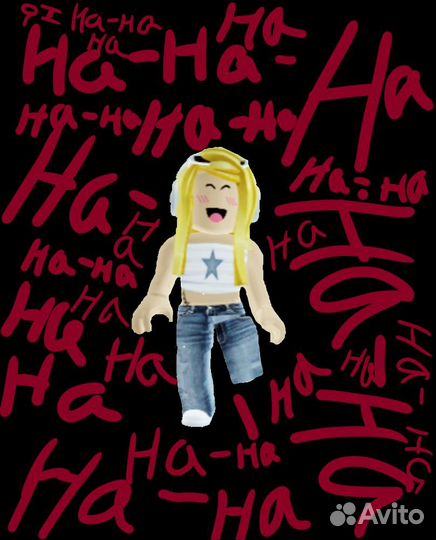 Ава роблокс(дизайн пожеланию)