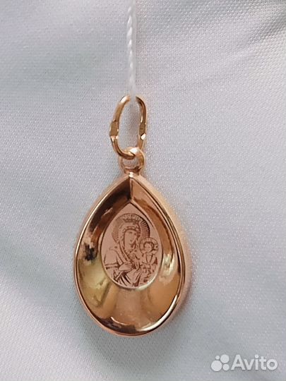 Золотая подвеска