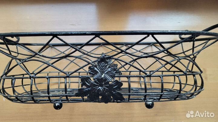 Ваза для фруктов металлическая