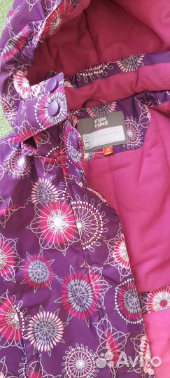 Демисезонный костюм для девочки 98