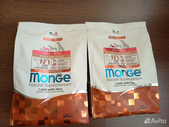 Корм для щенков,собак Монж Monge Speciality Mini