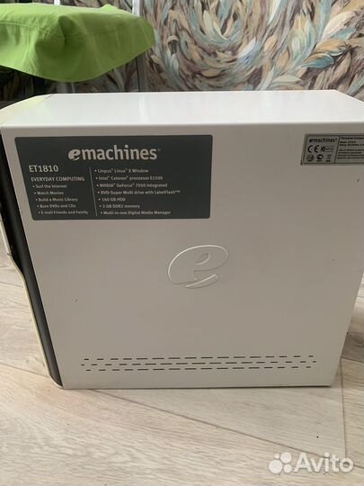 Пк emachines, intel Celeron