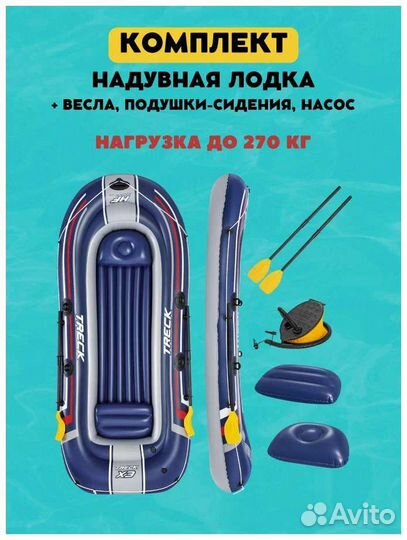 Надувная лодка пвх