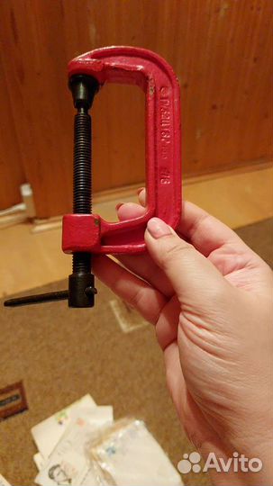 Ножницы закройщика,струбцина,подкладка Блик СССР