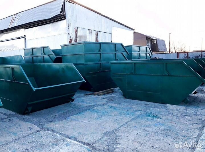 Бункер для мусора, контейнер 8 м3. Арт 8373