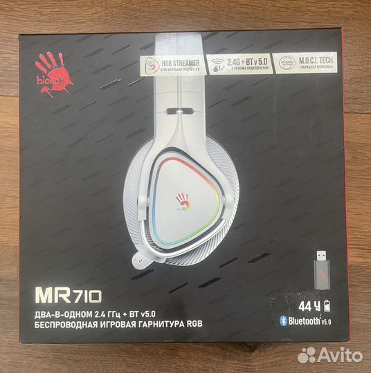 Игровые беспроводные наушники Bloody MR710