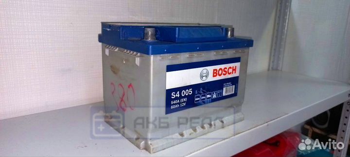 Аккумулятор 60 Ач бу