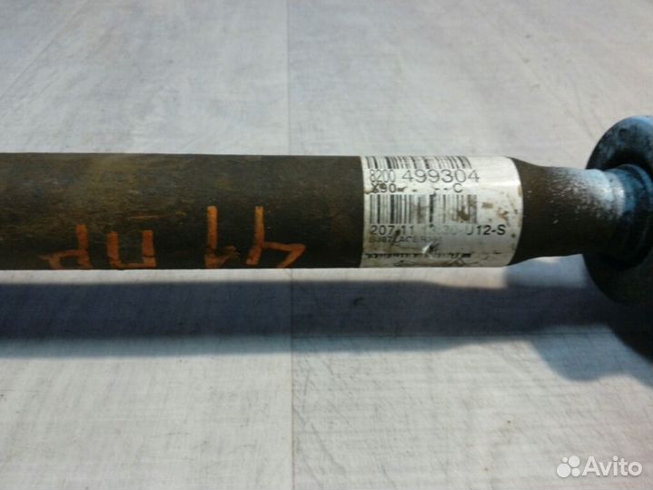 Привод полуось передний левый Renault Sandero 1