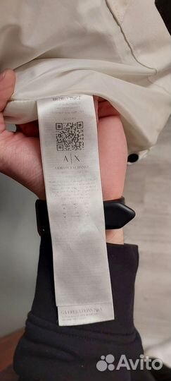 Armani exchange пуховик