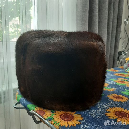 Норковая шапка мужская
