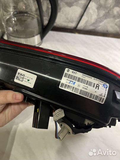 Фонарь правый внутренний Renault Arkana 2021