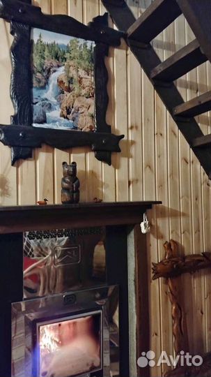 Картина гобелен из массива дерева