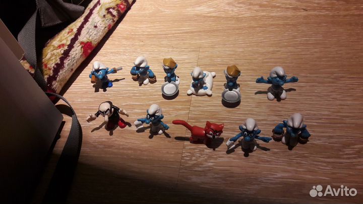 Смурфики из ленты