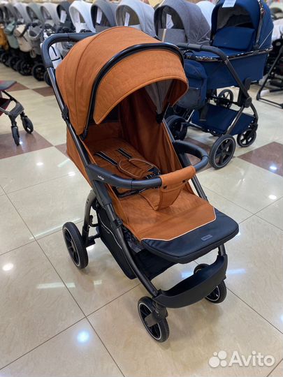 Прогулочная коляска Indigo Epica LUX S терракот