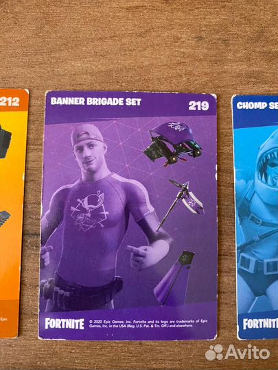 Коллекционные карточки Fortnite panini США