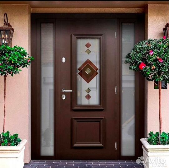 Входная металическая дверь с терморазрывом