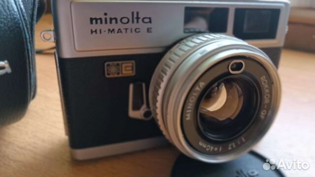 Плёночный фотоаппарат Minolta HI-Matic E объявление продам