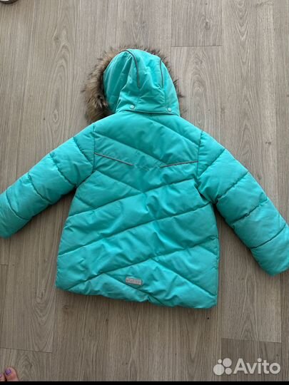 Зимний костюм для девочки 110