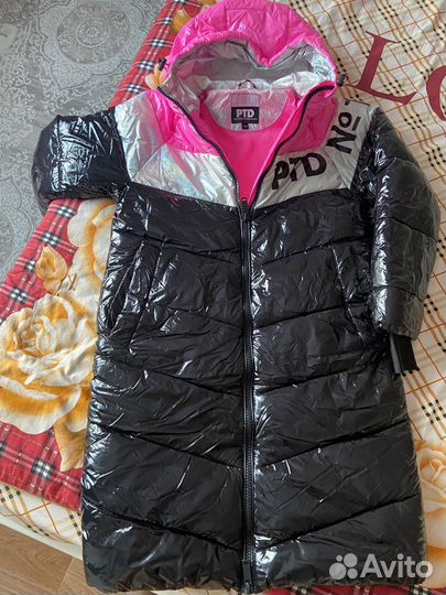 Пальто для девочки зима 140