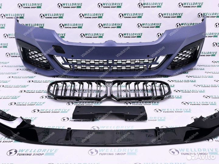 Бампер передний BMW 5 G30 G31 M-Performance